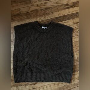 Madewell Dark Brown Sweater Vest